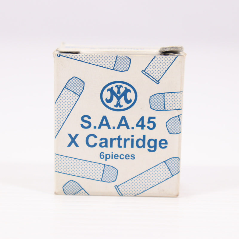 【中古即納】[MIL] マルシン工業 コルト S.A.A.45用 カッパーヘッドタイプ スペアカートリッジ 6発セット(20221222)