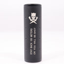 【中古即納】[MIL] ノーブランド φ31×99mm ダミーサイレンサー スカル刻印(20150223)