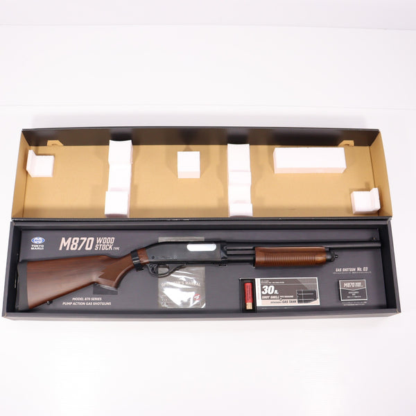 【中古即納】[MIL] 東京マルイ ガスショットガン M870ウッドストックタイプ (18歳以上専用)(20160316)