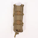 【中古即納】[MIL] ノーブランド TACOタイプ SMG オープントップ シングルマガジンポーチ DE(ダークアース)(20150223)