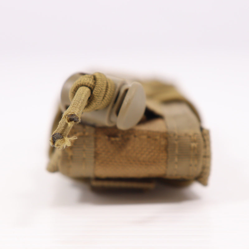 【中古即納】[MIL] ノーブランド TACOタイプ SMG オープントップ シングルマガジンポーチ DE(ダークアース)(20150223)