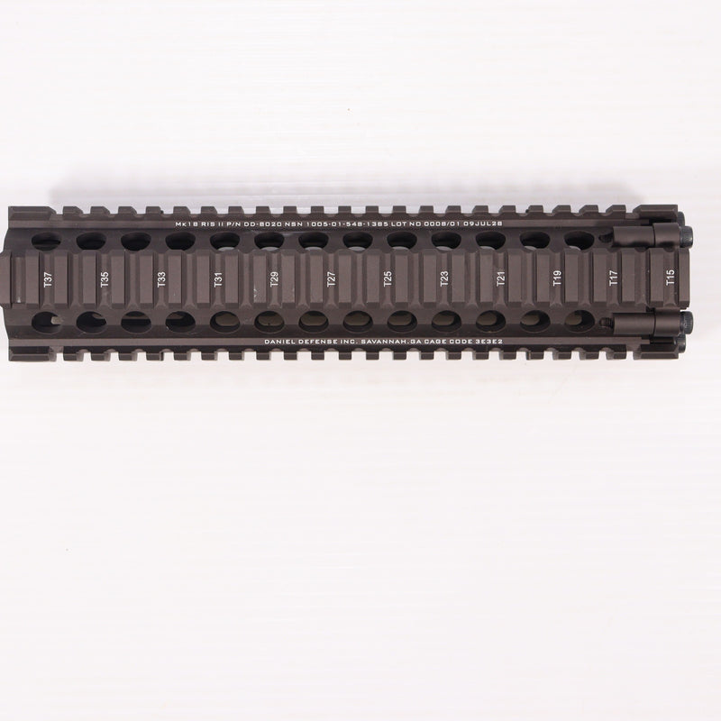 【中古即納】[MIL] KUBLAI(クビライ) DANIEL DEFENSEタイプ MK18 mod1 ras2 ハンドガード 9.5インチ FDE(フラットダークアース)(20150223)
