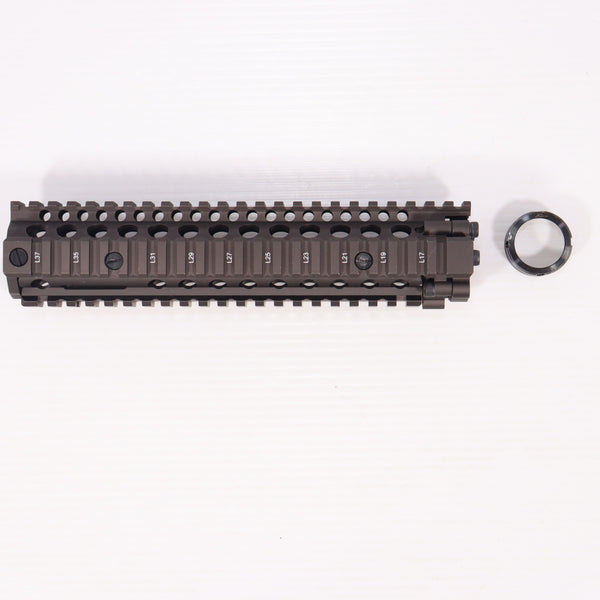 【中古即納】[MIL] KUBLAI(クビライ) DANIEL DEFENSEタイプ MK18 mod1 ras2 ハンドガード 9.5インチ FDE(フラットダークアース)(20150223)
