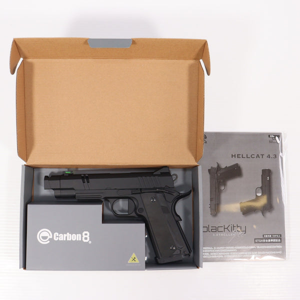【中古即納】[MIL] CARBON8(カーボネイト) CO2ガスブローバック HELLCAT4.3 Black Kitty(CB14) (18歳以上専用)(20241231)
