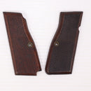 【中古即納】[MIL] ナカタ(中田商店) 金属モデルガン ブローニングハイパワー用 木製グリップ チェッカー(20150223)