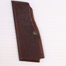 【中古即納】[MIL] ナカタ(中田商店) 金属モデルガン ブローニングハイパワー用 木製グリップ チェッカー(20150223)