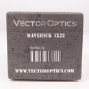 【中古即納】[MIL] VECTOR OPTICS(ベクターオプティクス) Maverick(マーベリック) 1×22 ドットサイト(SCRD-12)(20180731)