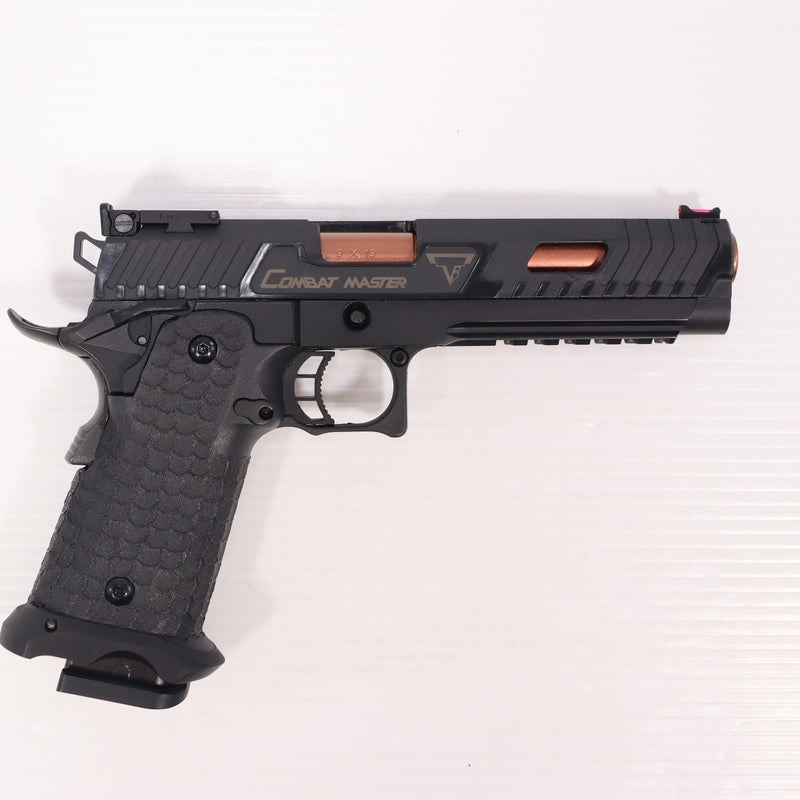 【中古即納】[MIL] ARMY ARMAMENT(アーミーアーマメント) ガスブローバック JW3 STI/TTI 2011 コンバットマスター (カスタム品) (18歳以上専用)(20150223)