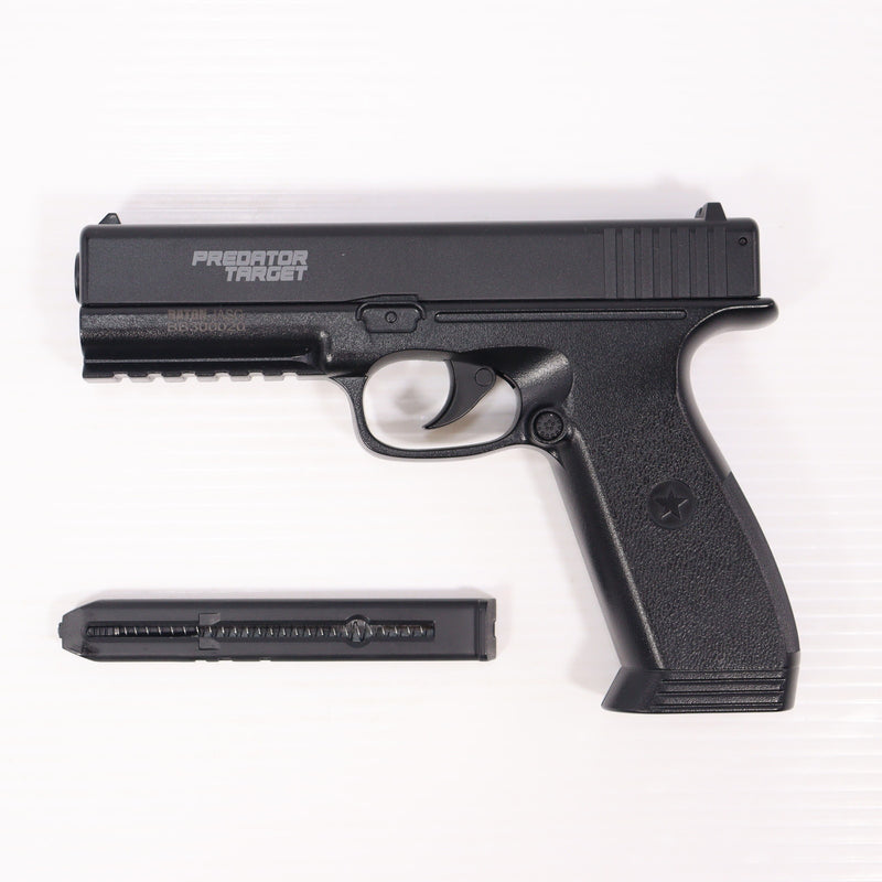【中古即納】[MIL] BATON airsoft(バトンエアソフト) CO2固定スライドガスガン PREDATOR TARGET(プレデター ターゲット) CO2ピストル【JASG認定】(PT-CO2P) (18歳以上専用)(20211218)