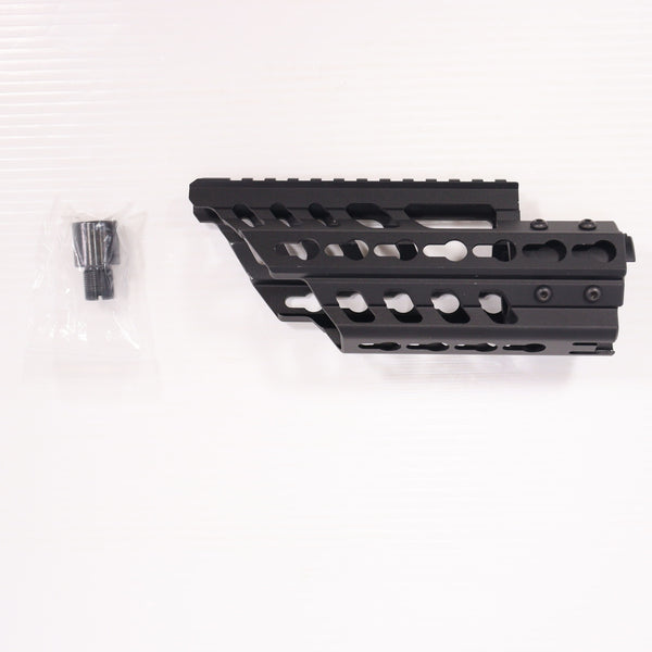 【中古即納】[MIL] LayLax(ライラクス) NITRO.Vo(ニトロヴォイス) P90 Keymod(キーモッド) レイルハンドガード(20151231)