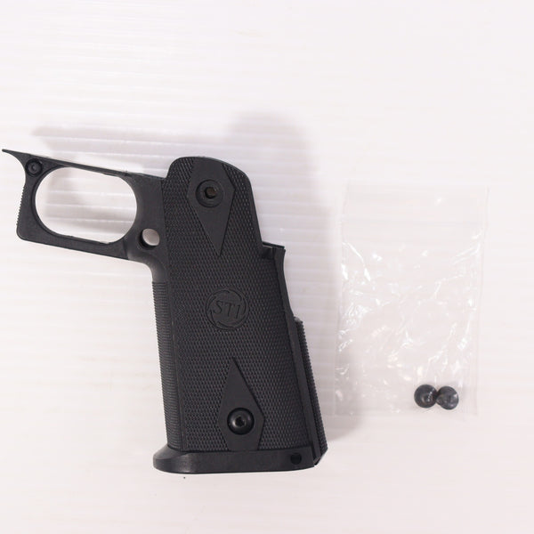 【中古即納】[MIL] 5KU STIタイプ ハイキャパ用 ナイロングリップ BK(ブラック/黒)(KW-KU-GB-470-BK)(20150223)