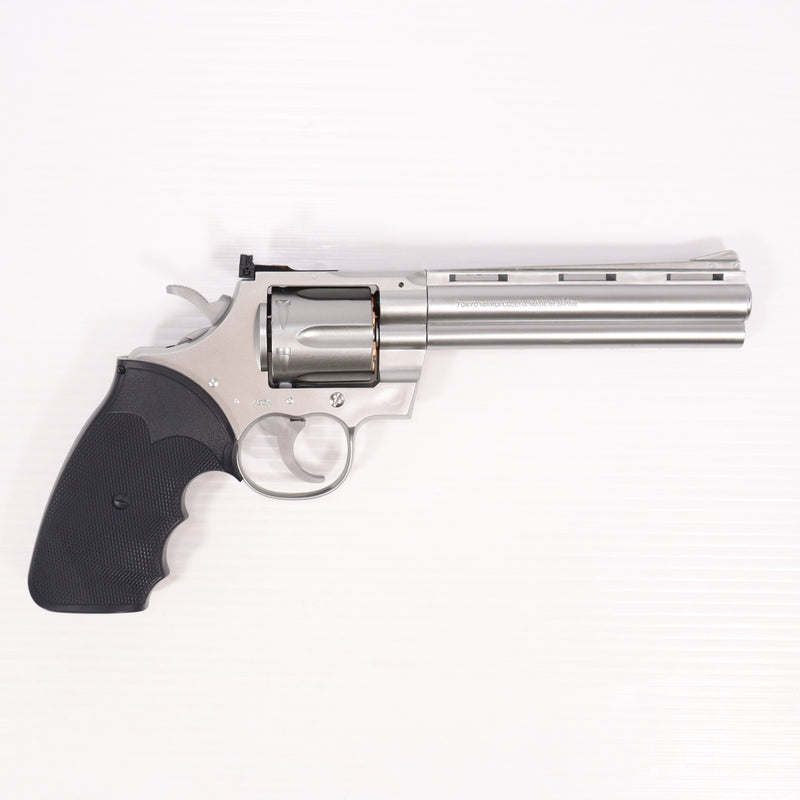 【中古即納】[MIL] 東京マルイ BBエアリボルバー コルトパイソン.357マグナム 6インチ ステンレスモデル (10歳以上専用)(20170601)