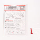 【中古即納】[MIL] 東京マルイ BBエアリボルバー コルトパイソン.357マグナム 6インチ ステンレスモデル (10歳以上専用)(20170601)