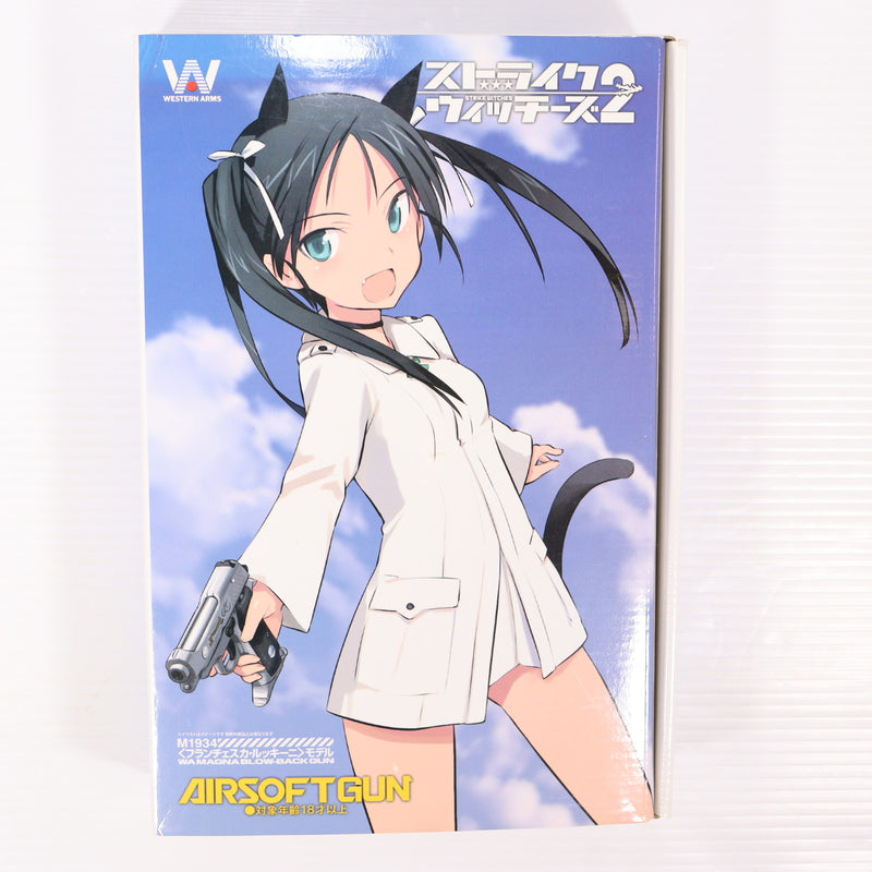 【中古即納】[MIL] WA ウエスタンアームズ ガスブローバック M1934 〈フランチェスカ・ルッキーニ〉モデル 『ストライクウィッチーズ2』 HW(ヘビーウェイト) (18歳以上専用)(20150223)