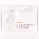 【中古即納】[MIL] (再販) BATON airsoft(バトンエアソフト) CO2ガスブローバック BT-PIT VIPER CO2GBB【JASG認定】(BT-PY) (18歳以上専用)(20250430)