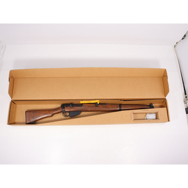 【中古即納】[MIL] DOUBLE BELL(ダブルベル) エアーライフル 排莢式エアコッキング リー・エンフィールド No.1 Mk III リアルウッドバージョン(No.106)(20240420)