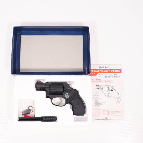 【中古即納】[MIL] タナカワークス ガスリボルバー S&W(スミスアンドウェッソン) M&P 360 .357マグナム ABS+セラコート (18歳以上専用)(20160116)