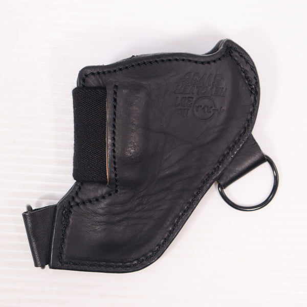 【中古即納】[MIL] イーストA 牛革製 アップサイドホルスター チーフ/ボディガード用 ブラック(No.291BK)(20150223)