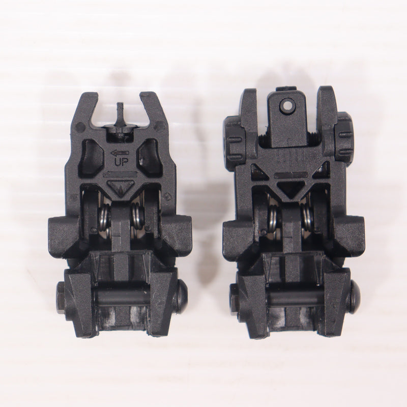 【中古即納】[MIL] ノンリコイル 2WAYフリップアップサイト BK(ブラック/黒)(20150223)