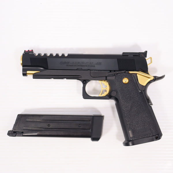 【中古即納】[MIL] 東京マルイ ガスブローバック ハイキャパ5.1 ゴールドマッチ (18歳以上専用)(20150810)