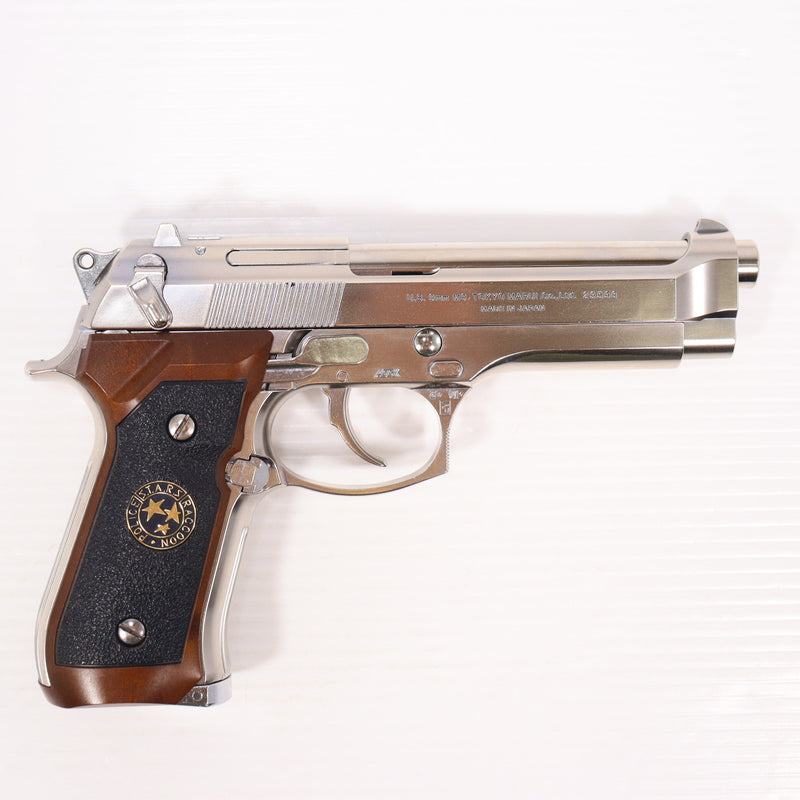 【中古即納】[MIL] 東京マルイ ガスブローバック M92F クロームステンレス (カスタム品) (18歳以上専用)(20020804)