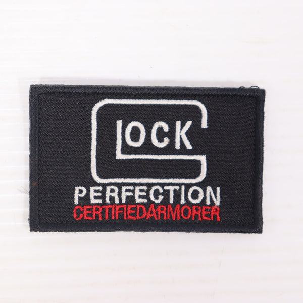 【中古即納】[MIL] ノーブランド GLOCK PERFECTION ロゴ 刺繍ベルクロパッチ(20150223)