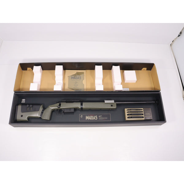 【中古即納】[MIL] 東京マルイ ボルトアクションエアーライフル M40A5 O.D.ストック (18歳以上専用)(20161222)