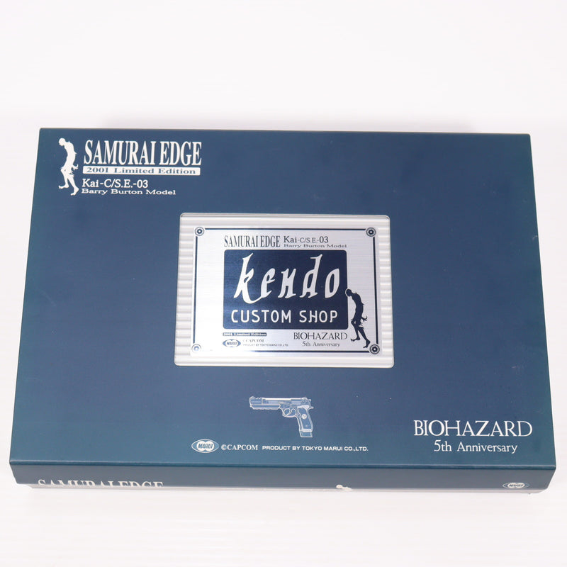 【中古即納】[MIL] 東京マルイ 完全限定品 リアルプロップシリーズ Vol.5 ガスブローバック 完全限定品 サムライ・エッジ M92F/S.T.A.R.S.カスタム〈バリー・バートン モデル〉 (18歳以上専用)(20010430)