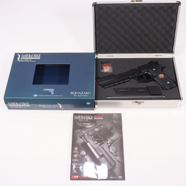 【中古即納】[MIL] 東京マルイ 完全限定品 リアルプロップシリーズ Vol.5 ガスブローバック 完全限定品 サムライ・エッジ M92F/S.T.A.R.S.カスタム〈バリー・バートン モデル〉 (18歳以上専用)(20010430)