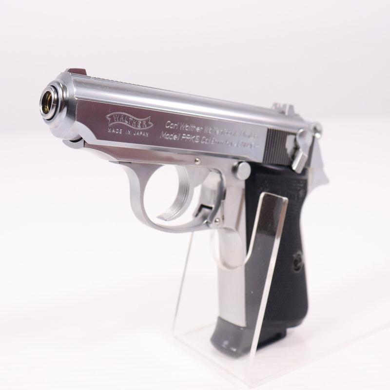 【中古即納】[MIL] マルゼン ガスブローバック ワルサー PPK/S ステンレス (18歳以上専用)(20121120)
