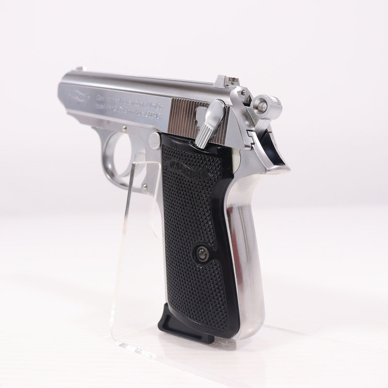 【中古即納】[MIL] マルゼン ガスブローバック ワルサー PPK/S ステンレス (18歳以上専用)(20121120)
