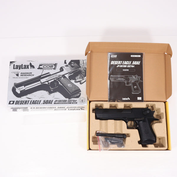 【中古即納】[MIL] LayLax(ライラクス)/cybergun(サイバーガン) CO2ガスブローバック デザートイーグル.50AE JPエディション CO2 ver. 【JASG認定】 (18歳以上専用)(20150223)