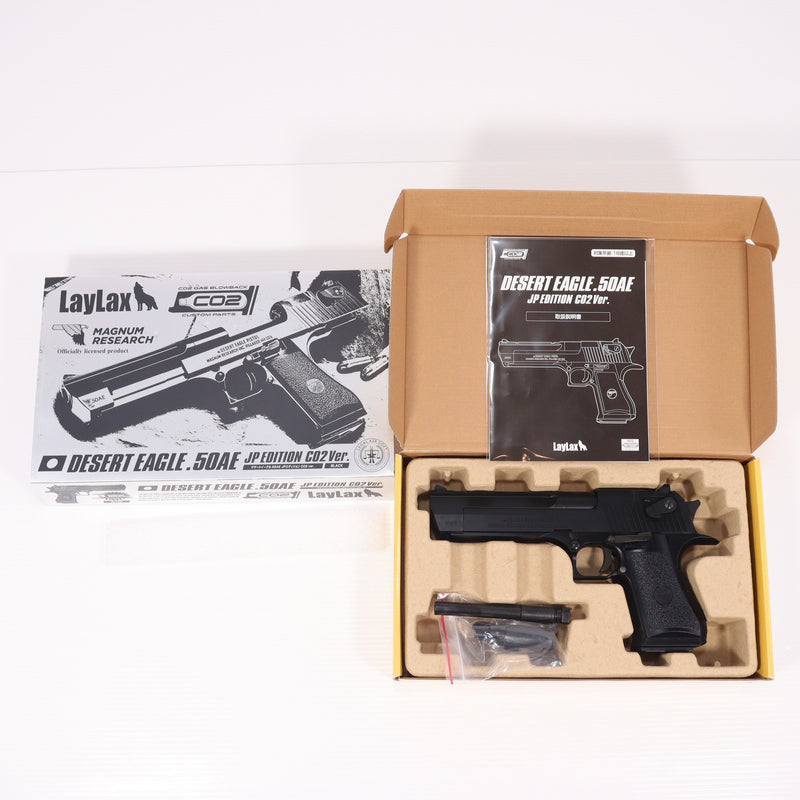 【中古即納】[MIL] LayLax(ライラクス)/cybergun(サイバーガン) CO2ガスブローバック デザートイーグル.50AE JPエディション CO2 ver. 【JASG認定】 (18歳以上専用)(20150223)