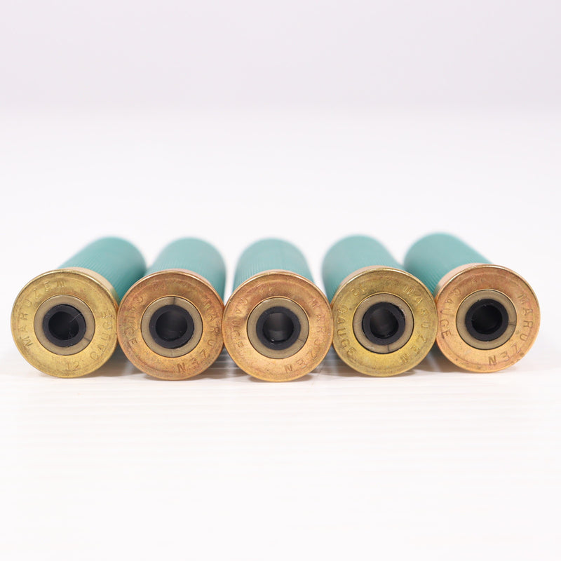【中古即納】[MIL] マルゼン ガスショットガン M1100/M870共用 ショットシェル グリーン(5発セット)(20210616)