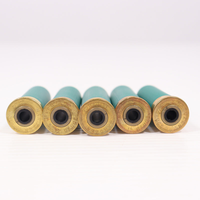【中古即納】[MIL] マルゼン ガスショットガン M1100/M870共用 ショットシェル グリーン(5発セット)(20210616)