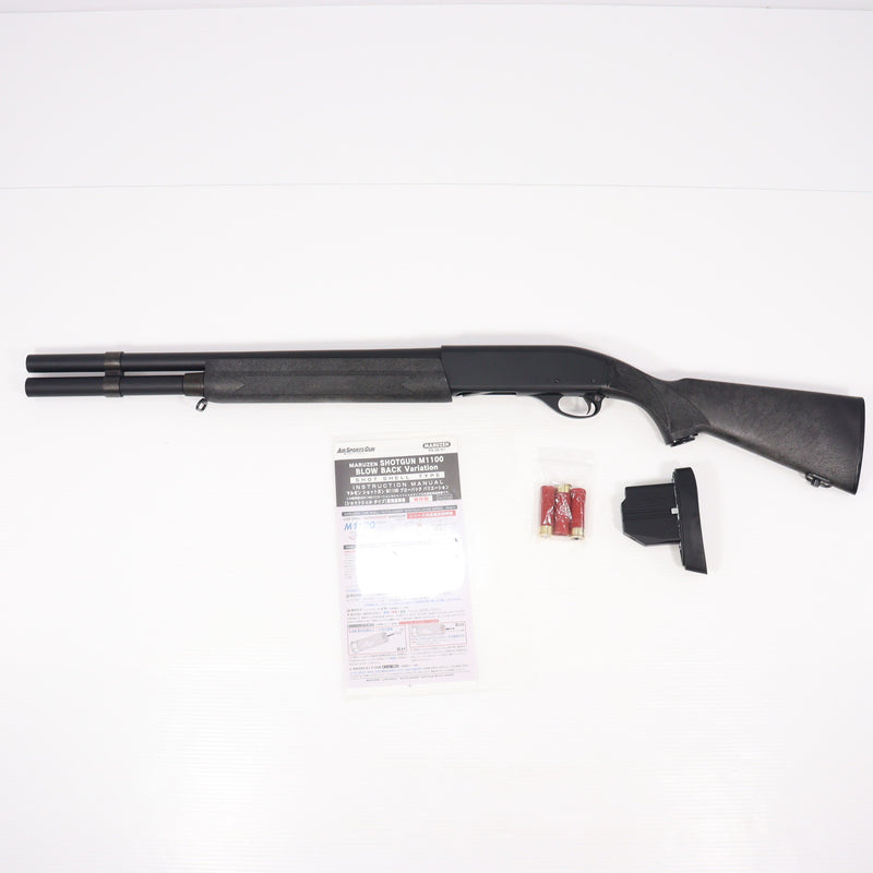 【中古即納】[MIL] マルゼン ガスライブシェル・オートローダー・ショットガン M1100 BV(ブラックバージョン) (18歳以上専用)(20221211)