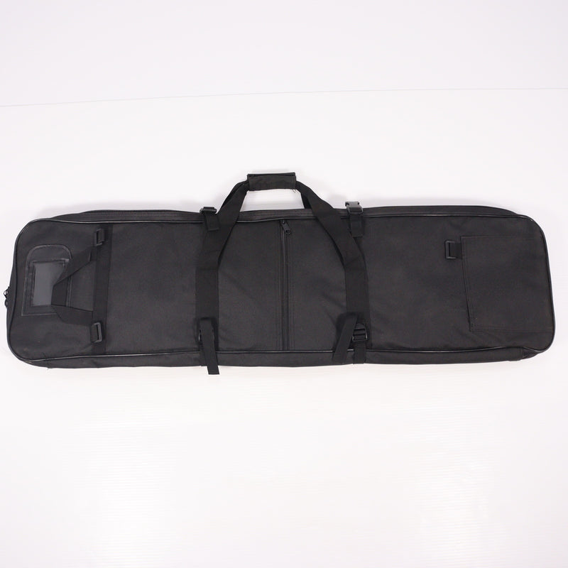 【中古即納】[MIL] ノーブランド ダブルガンケース BK(ブラック/黒)(90×27cm/61×26cm)(20150223)