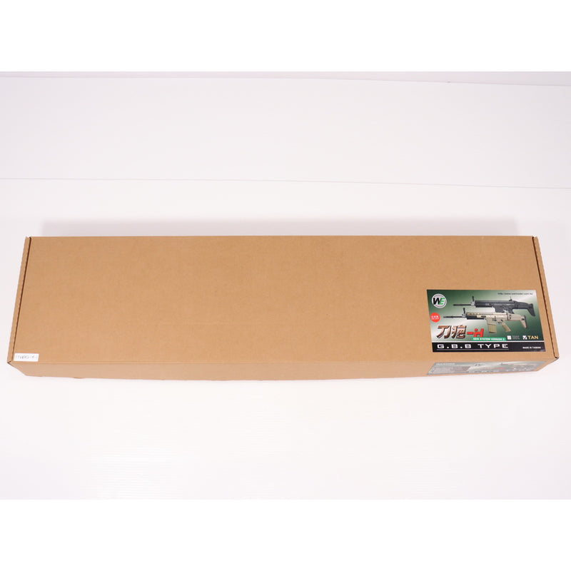 【中古即納】[MIL] WE ガスブローバック SCAR-H V3 リアル刻印 TAN(タン) (18歳以上専用)(20150223)
