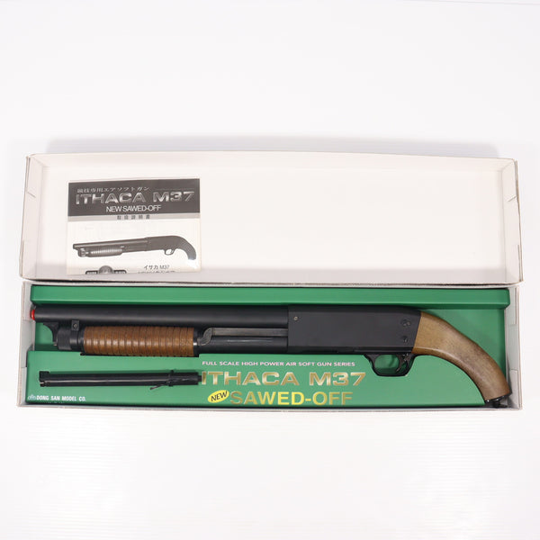 【中古即納】[MIL] KTW エアショットガン イサカM37 ソウドオフ (旧型) (18歳以上専用)(20150223)