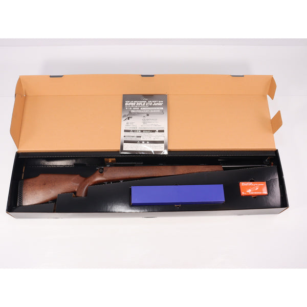 【中古即納】[MIL] クラウンモデル エアライフル スーパーライフル U10 ジュニア スコープ ウッドストックタイプ (10歳以上専用)(20111111)