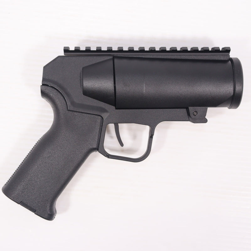 【中古即納】[MIL] ノーブランド ガスグレネード ピストルグレネードランチャー ショート BK(ブラック/黒)(NBAR10BKS) (18歳以上専用)(20150223)