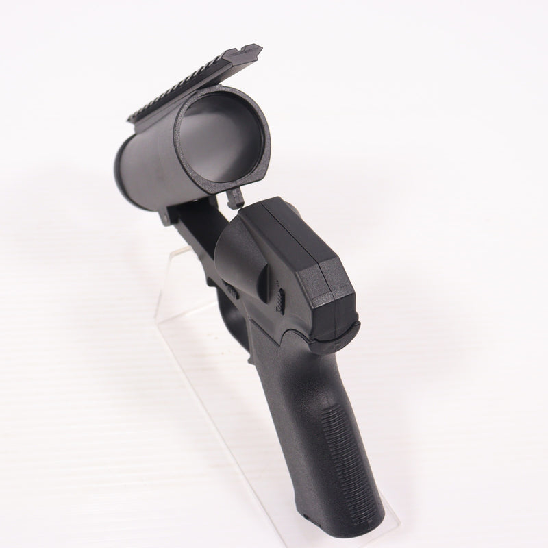 【中古即納】[MIL] ノーブランド ガスグレネード ピストルグレネードランチャー ショート BK(ブラック/黒)(NBAR10BKS) (18歳以上専用)(20150223)
