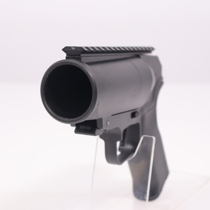 【中古即納】[MIL] ノーブランド ガスグレネード ピストルグレネードランチャー ショート BK(ブラック/黒)(NBAR10BKS) (18歳以上専用)(20150223)