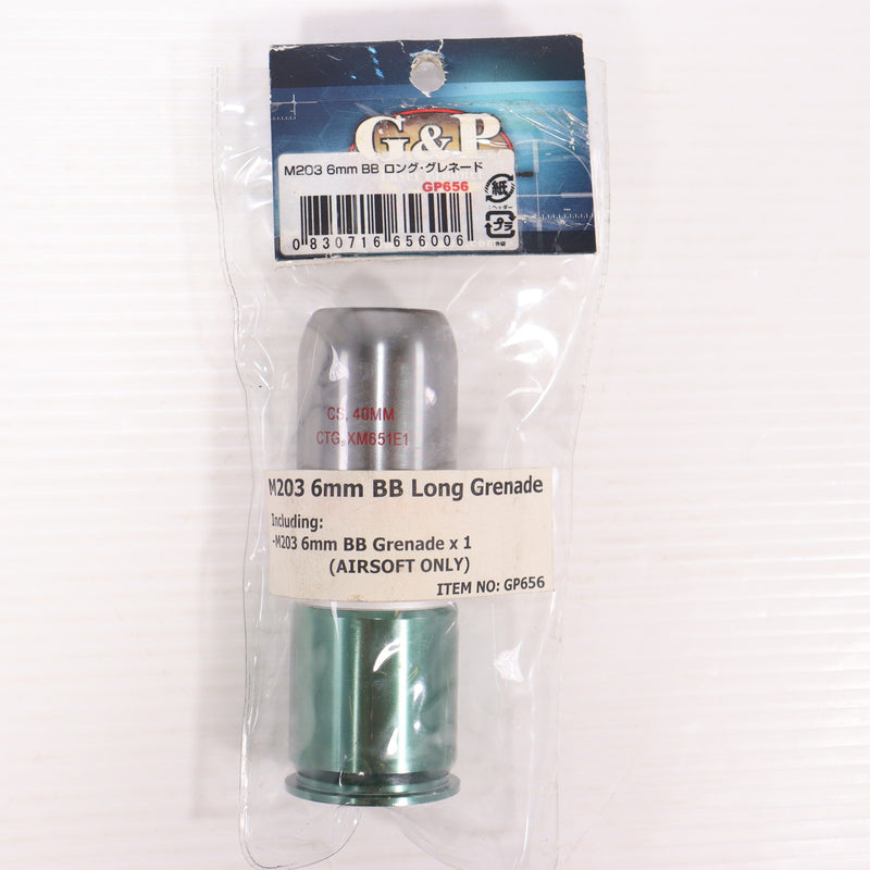 【中古即納】[MIL] G&P M203 6mmBB ロング・グレネード(GP-656)(20150223)