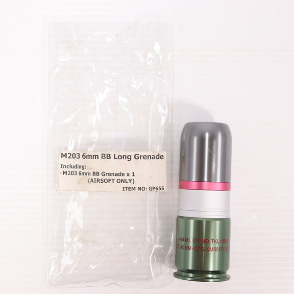 【中古即納】[MIL] G&P M203 6mmBB ロング・グレネード(GP-656)(20150223)