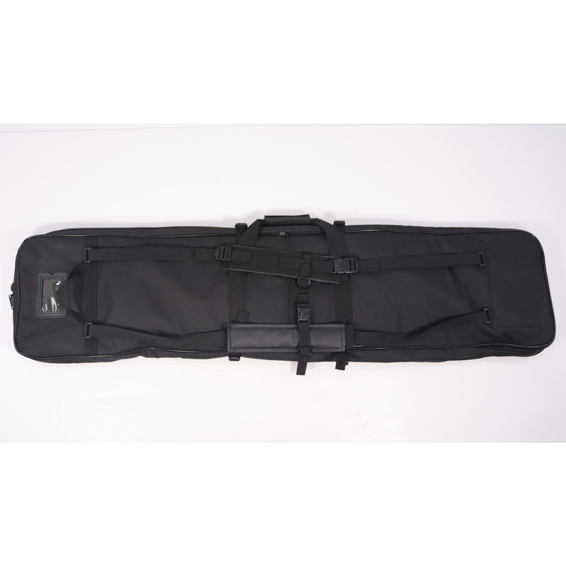 【中古即納】[MIL] ノーブランド ダブルガンケース BK(ブラック/黒)(115×28cm/63×26cm)(20150223)