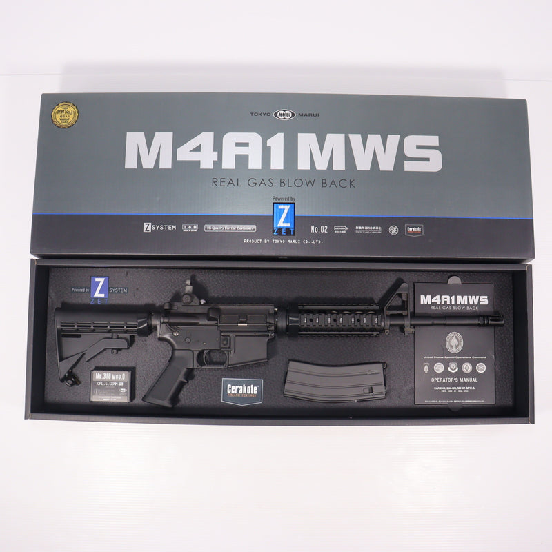 【中古即納】[MIL] 東京マルイ ガスブローバック M4A1 MWS (カスタム品) (18歳以上専用)(20151113)