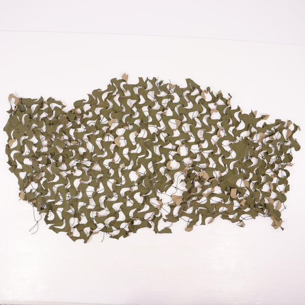 【中古即納】[MIL] ノーブランド カモフラージュネット(70×40cm) OD(オリーブドラブ/DE(ダークアース)(20150223)