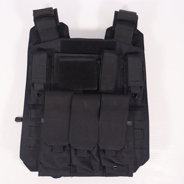 【中古即納】[MIL] LayLax(ライラクス) LAC ライトウェイトアーマーキャリングベスト コンプリートセット BK(ブラック/黒)(20150223)