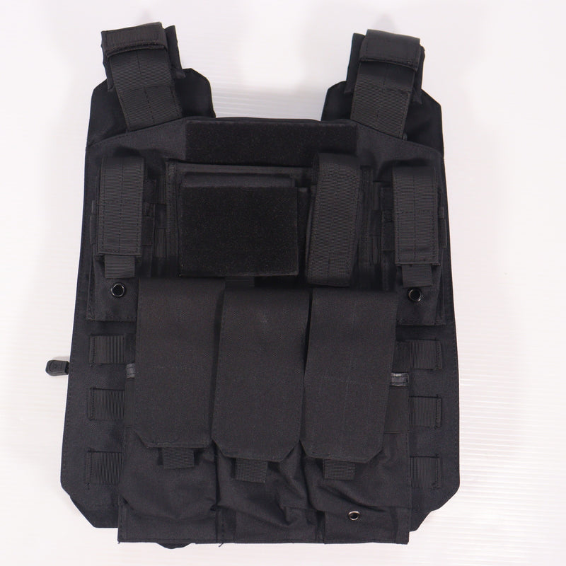 【中古即納】[MIL] LayLax(ライラクス) LAC ライトウェイトアーマーキャリングベスト コンプリートセット BK(ブラック/黒)(20150223)